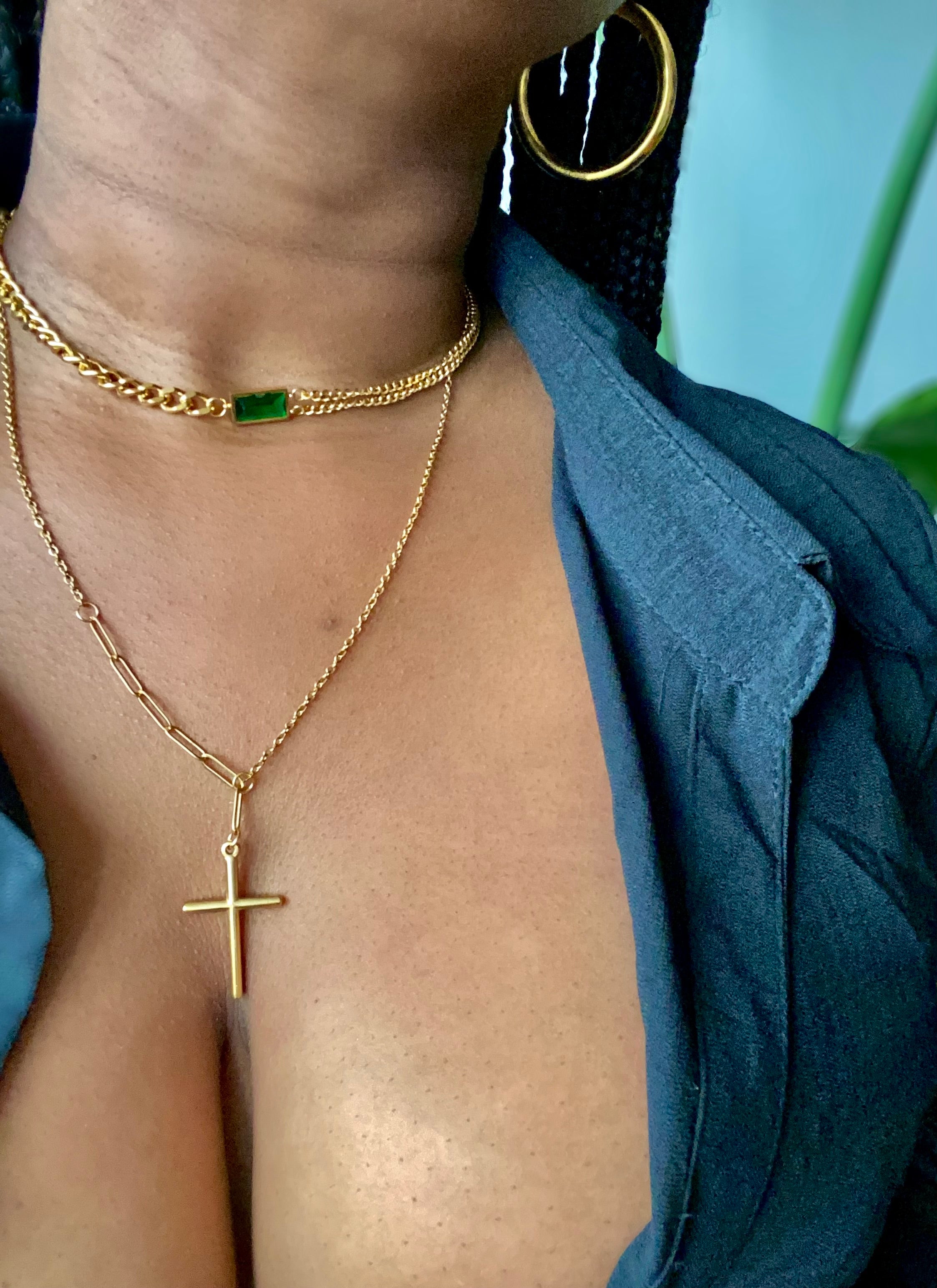 Karissa Cross Necklace